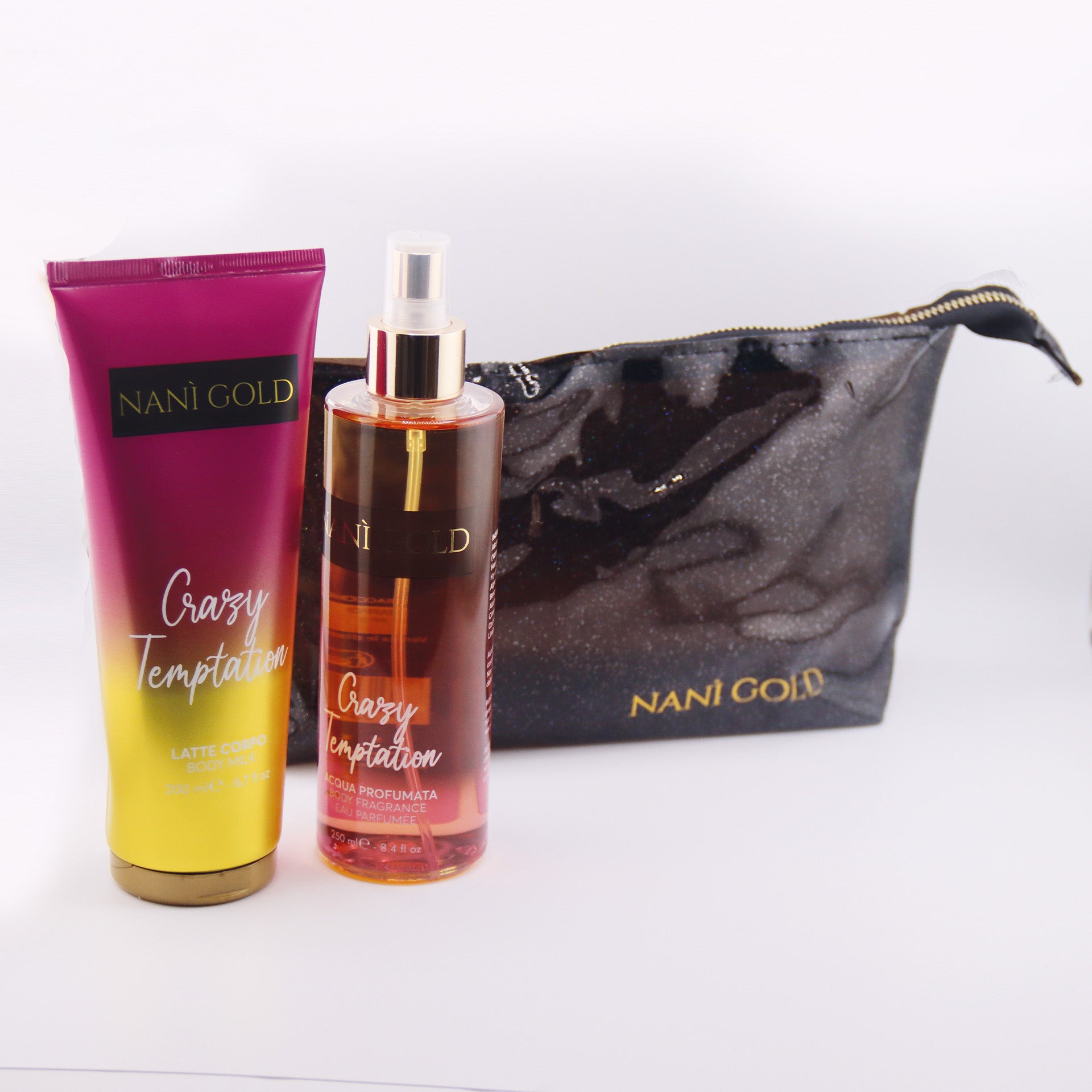 Crazy Temptation kit da viaggio per Donna  linea Nanì Gold