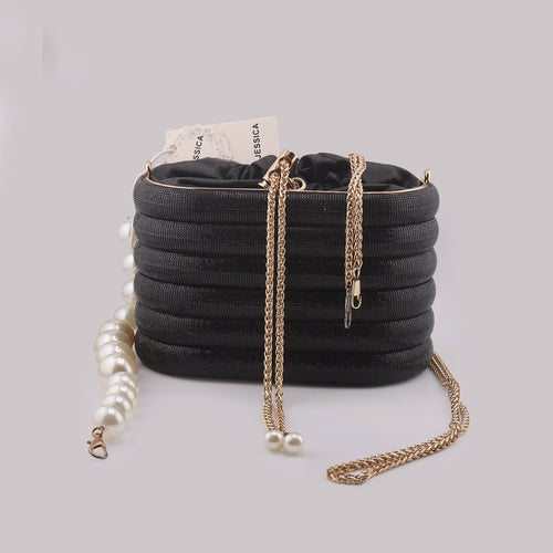 Borsa Donna pochette da sera a secchiello