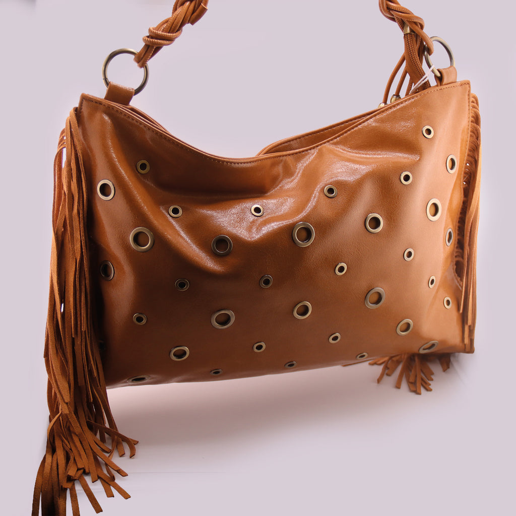 Borsa hobo in stile boho-chic