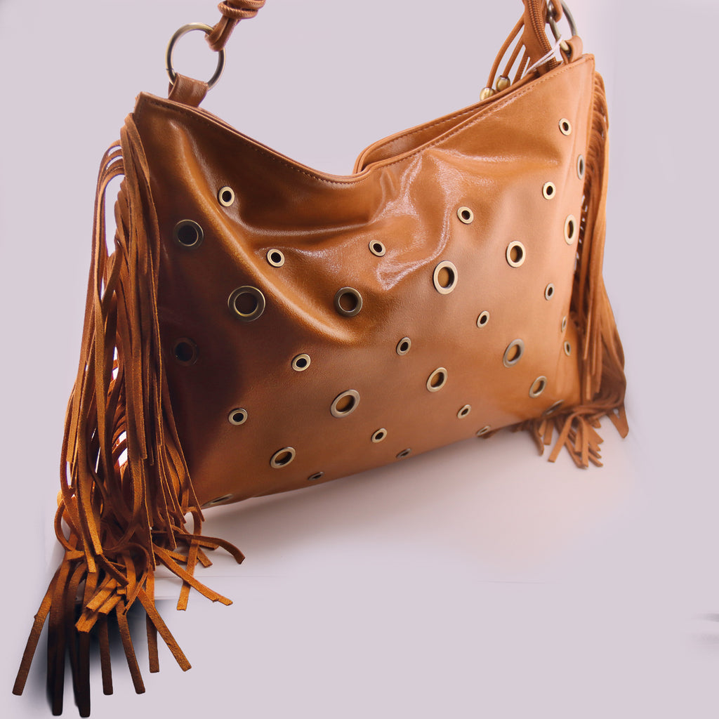 Borsa hobo in stile boho-chic