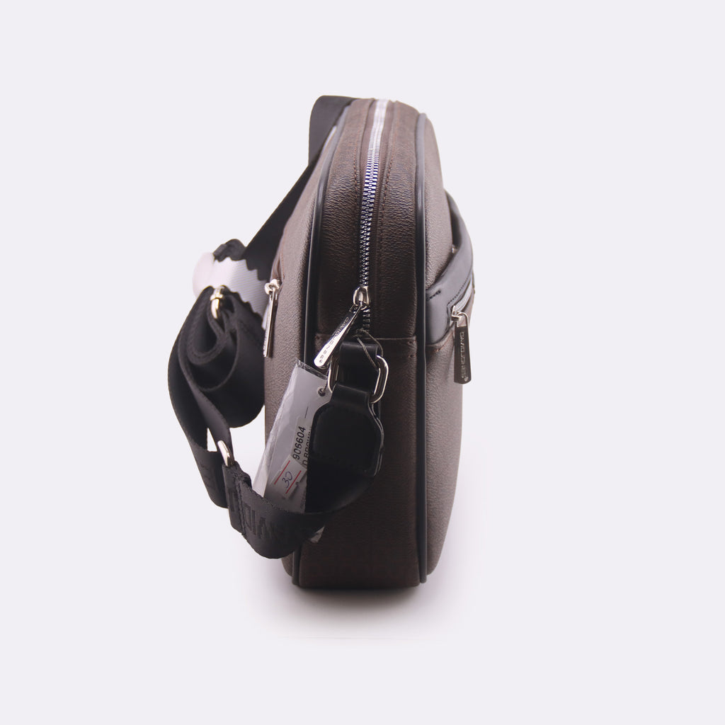 Borsa a tracolla marrone  David Jones Paris