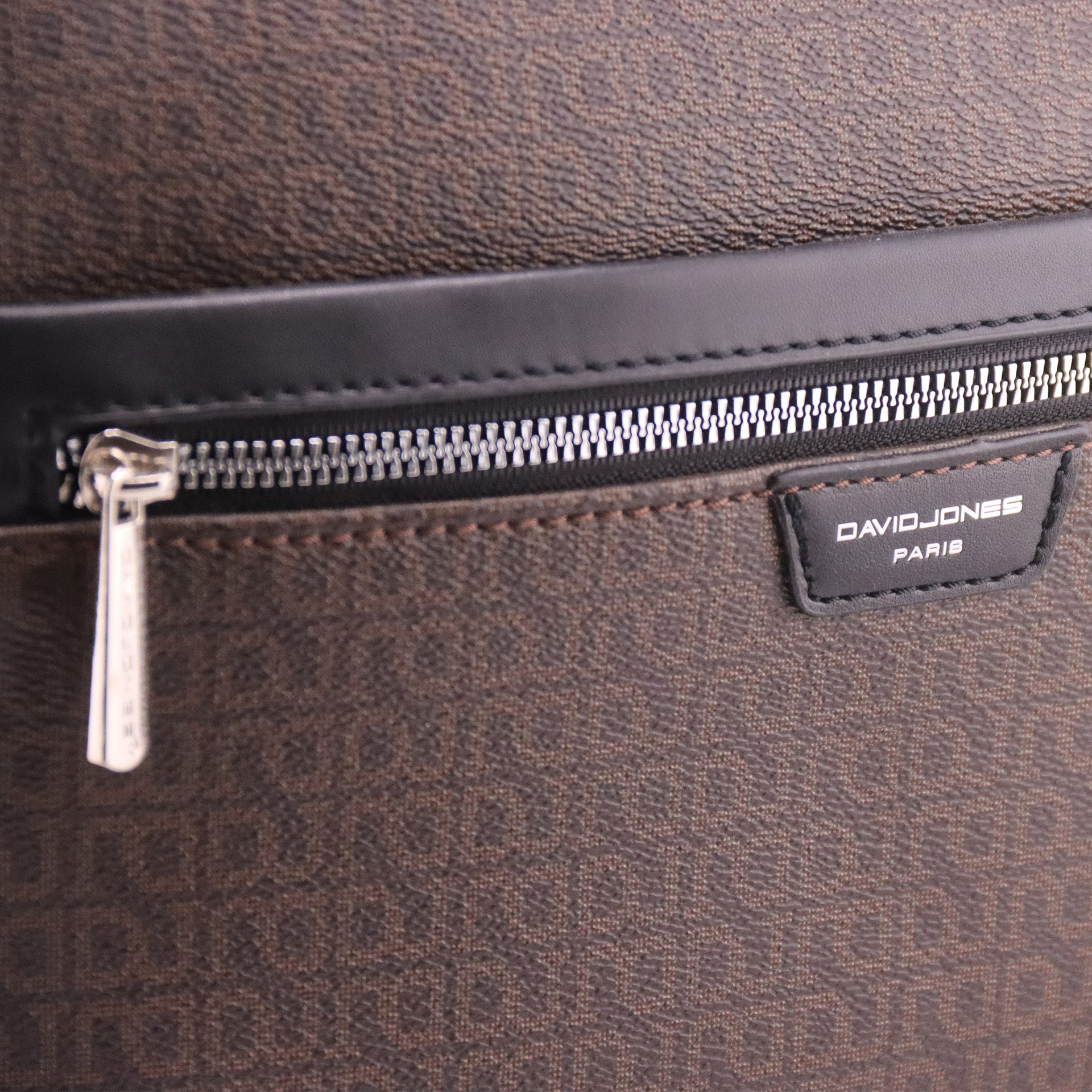 Borsa a tracolla marrone  David Jones Paris