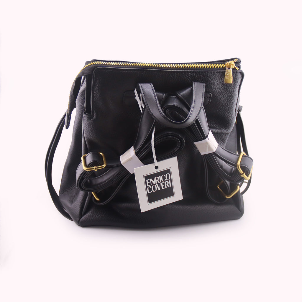 Zaino Enrico Coveri nero (similpelle)