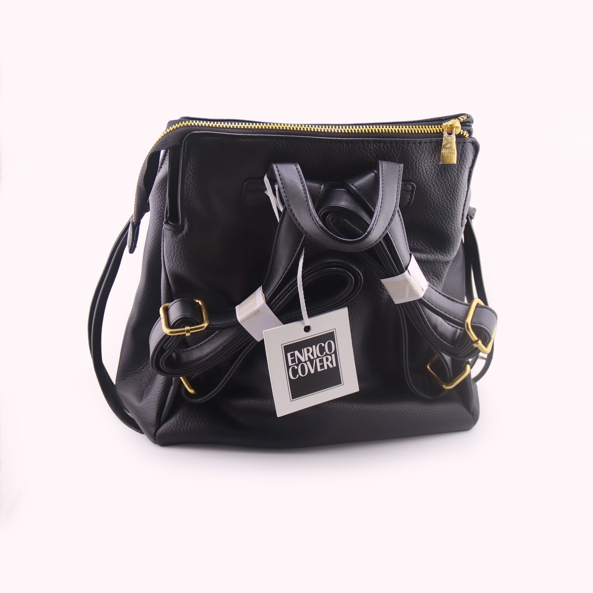 Zaino Enrico Coveri nero (similpelle)