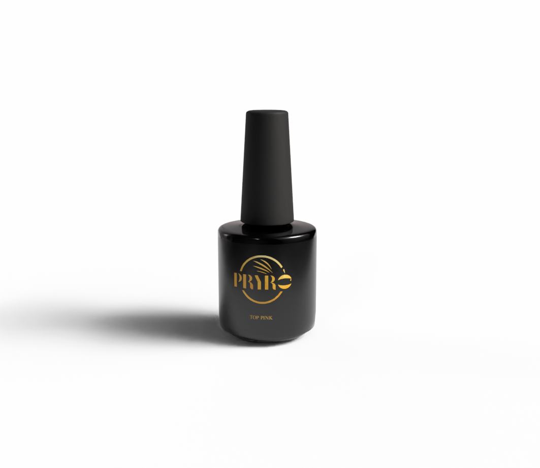 TOP PINK - Art. REF 027 - Top coat - No Wipe. - 15 ml