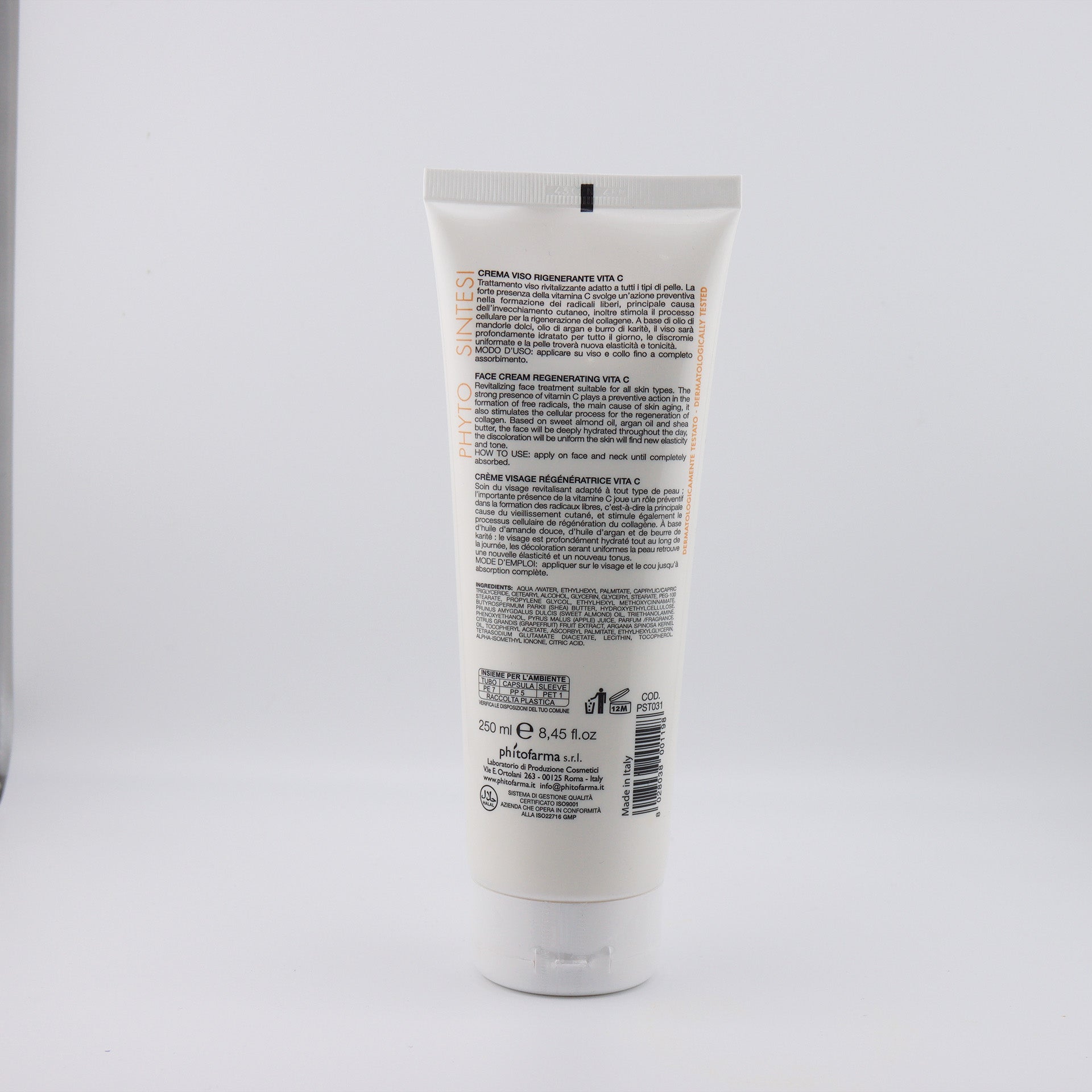 Maschera Viso Rigenerante Vita C di Phyto Sintesi