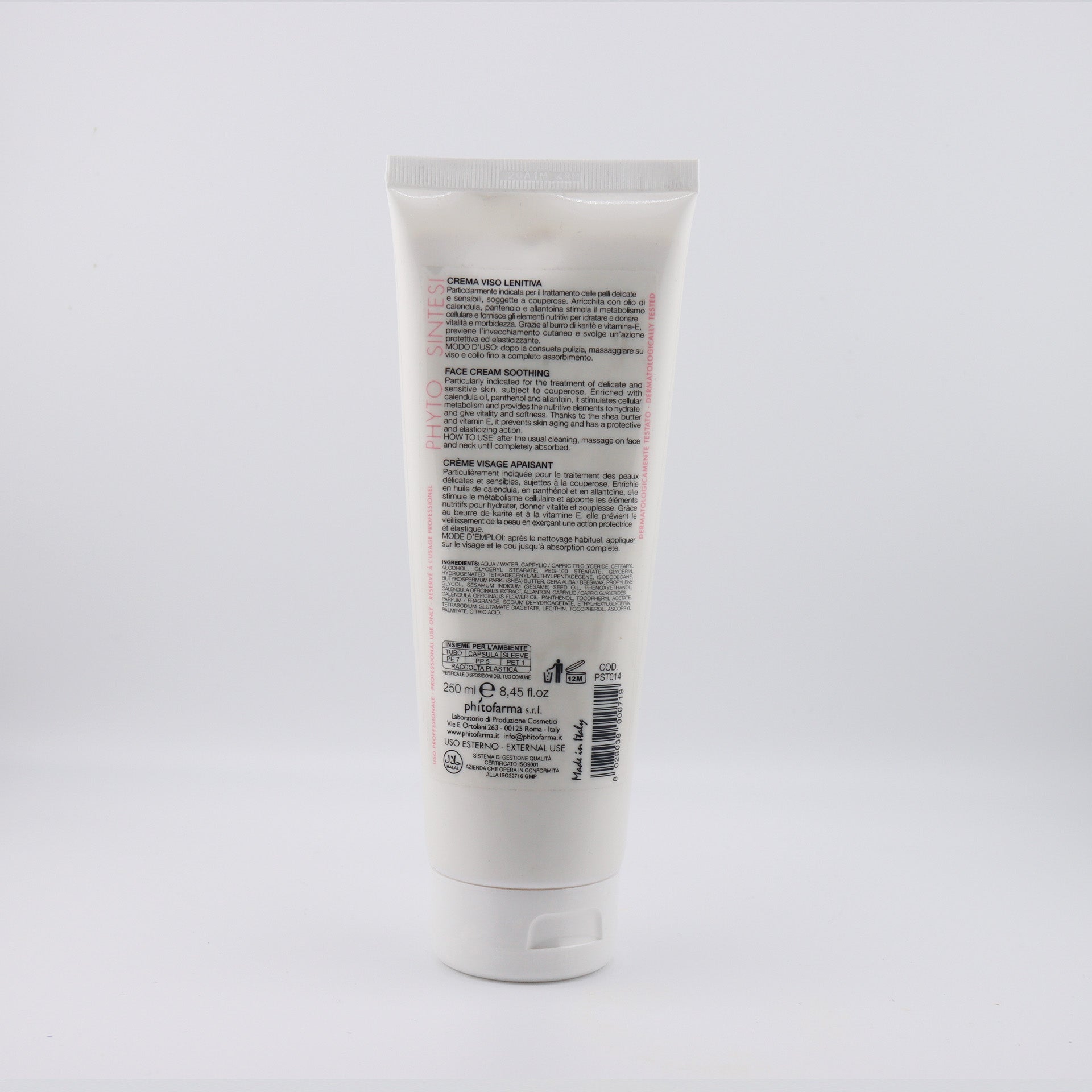 Crema Viso Lenitiva Calendula