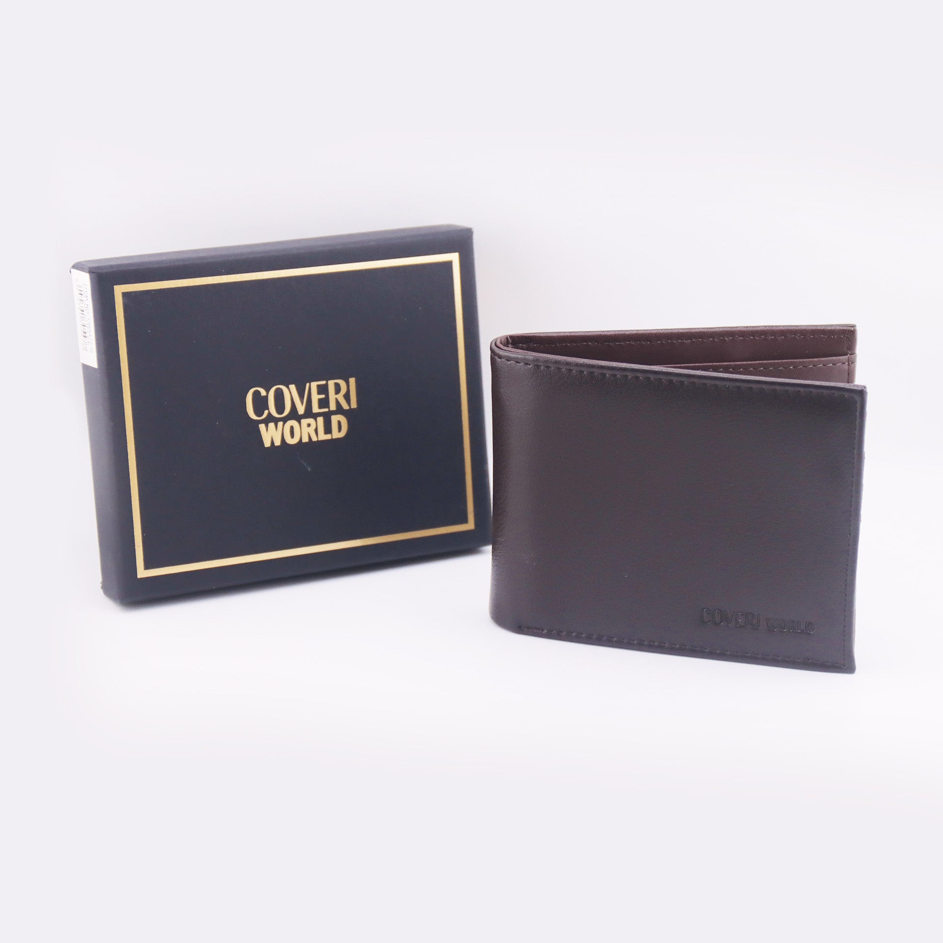 Portafoglio da uomo marrone Coveri World