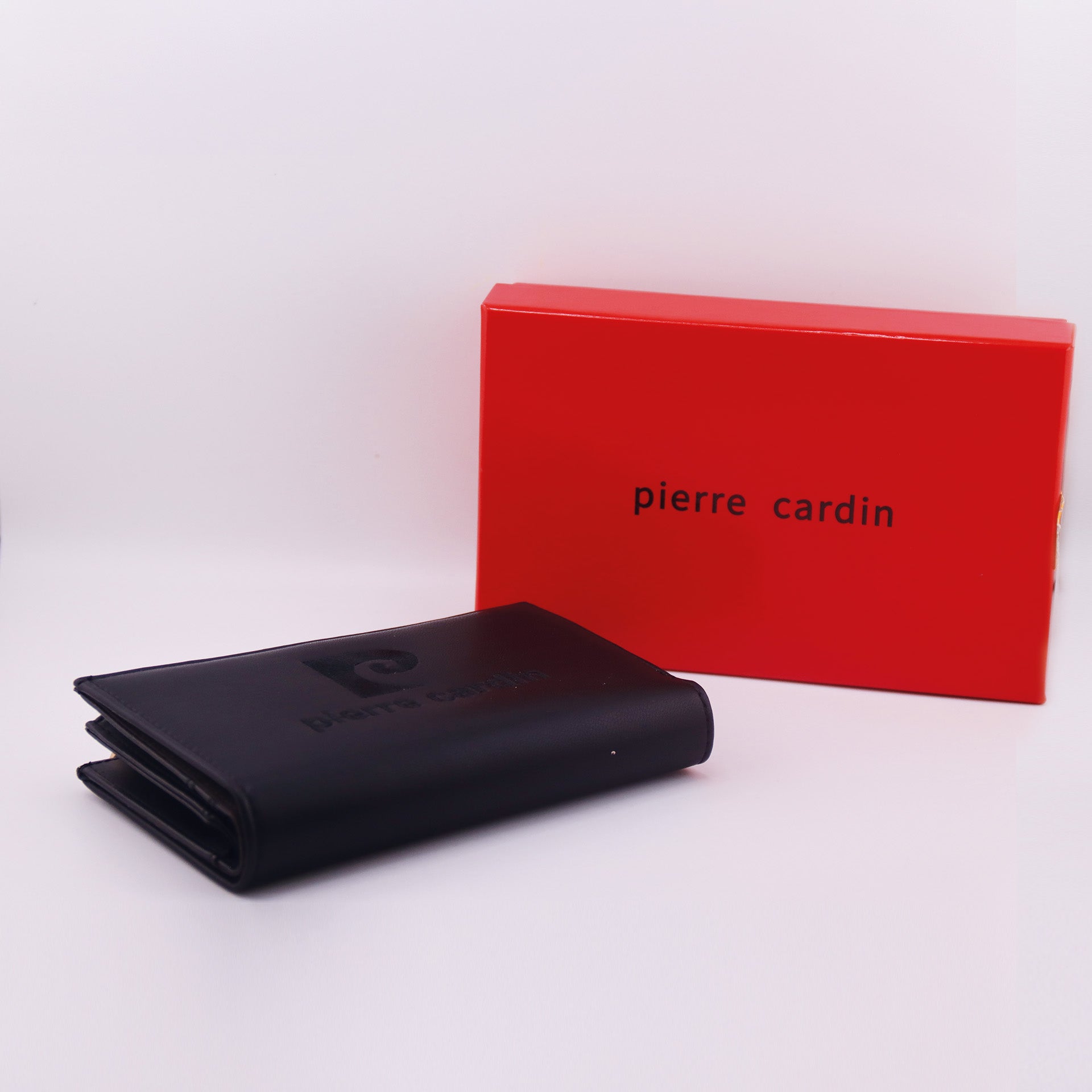 Portafoglio da uomo bifold nero Pierre Cardin