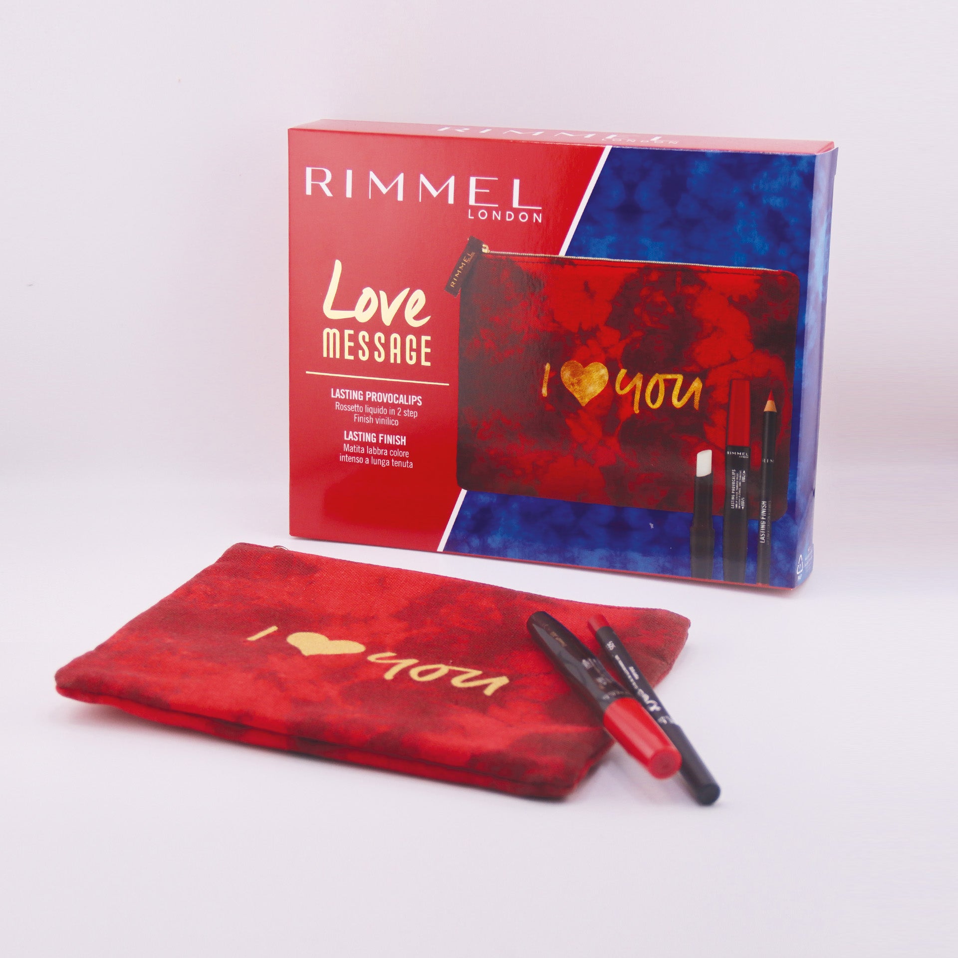 Cofanetto regalo Love Message di Rimmel London.