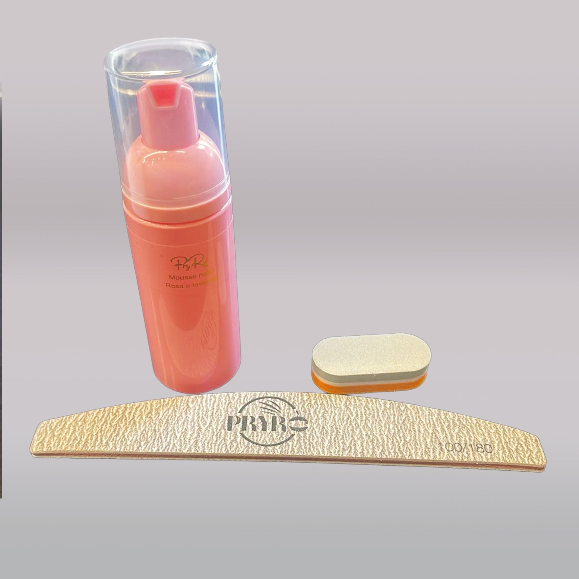 kit professionale per la cura e la ricostruzione delle unghie Pryrò