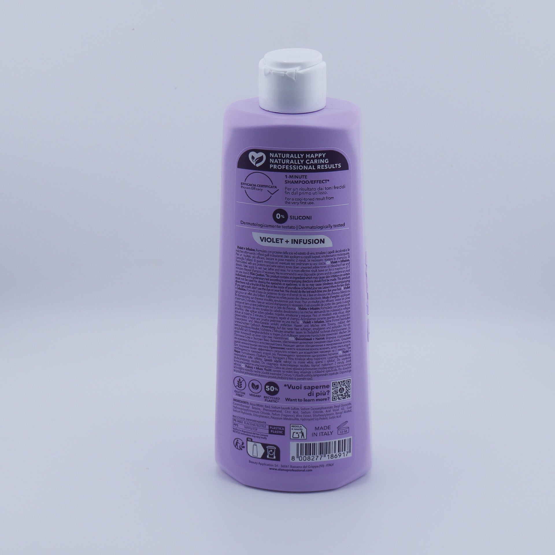 Shampoo Antigiallo Blonde Alama 500 ml