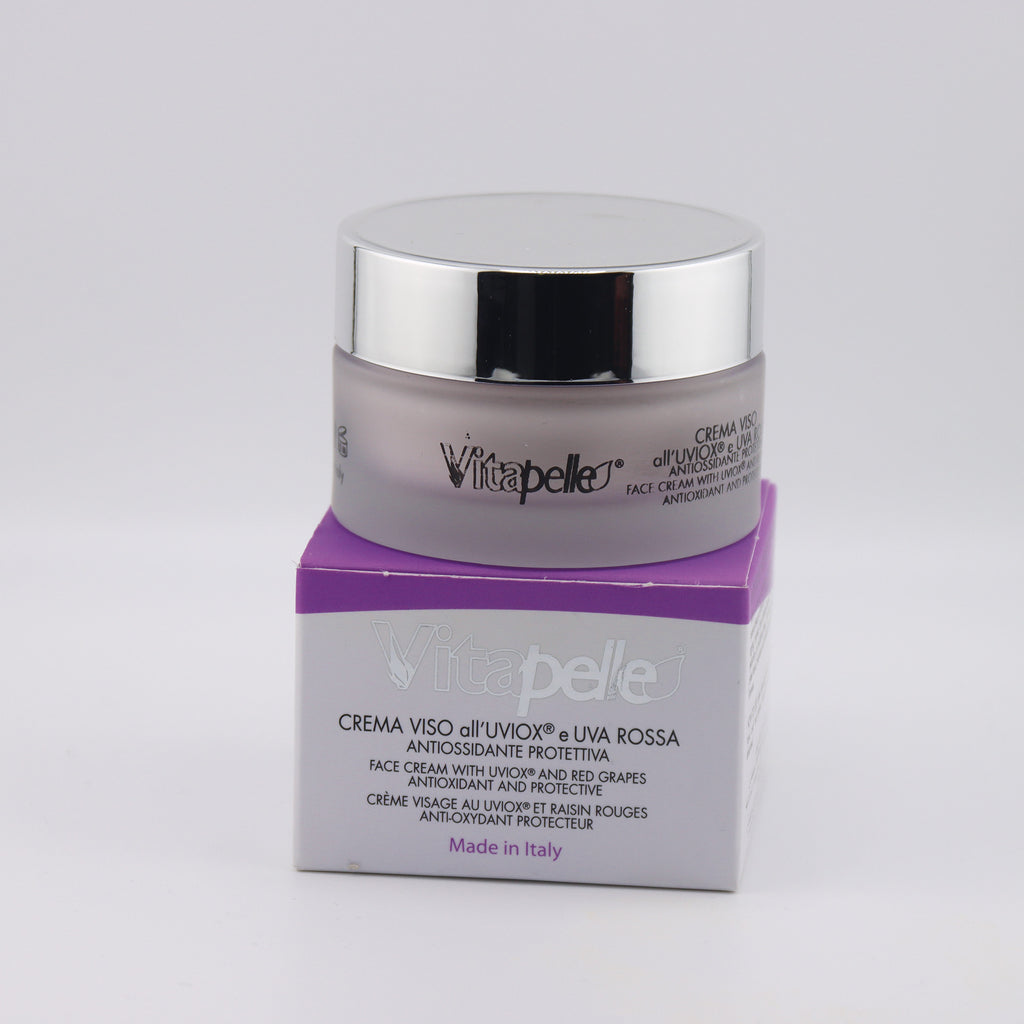Crema Viso all'UVIOX® e Uva Rossa di Vitapelle