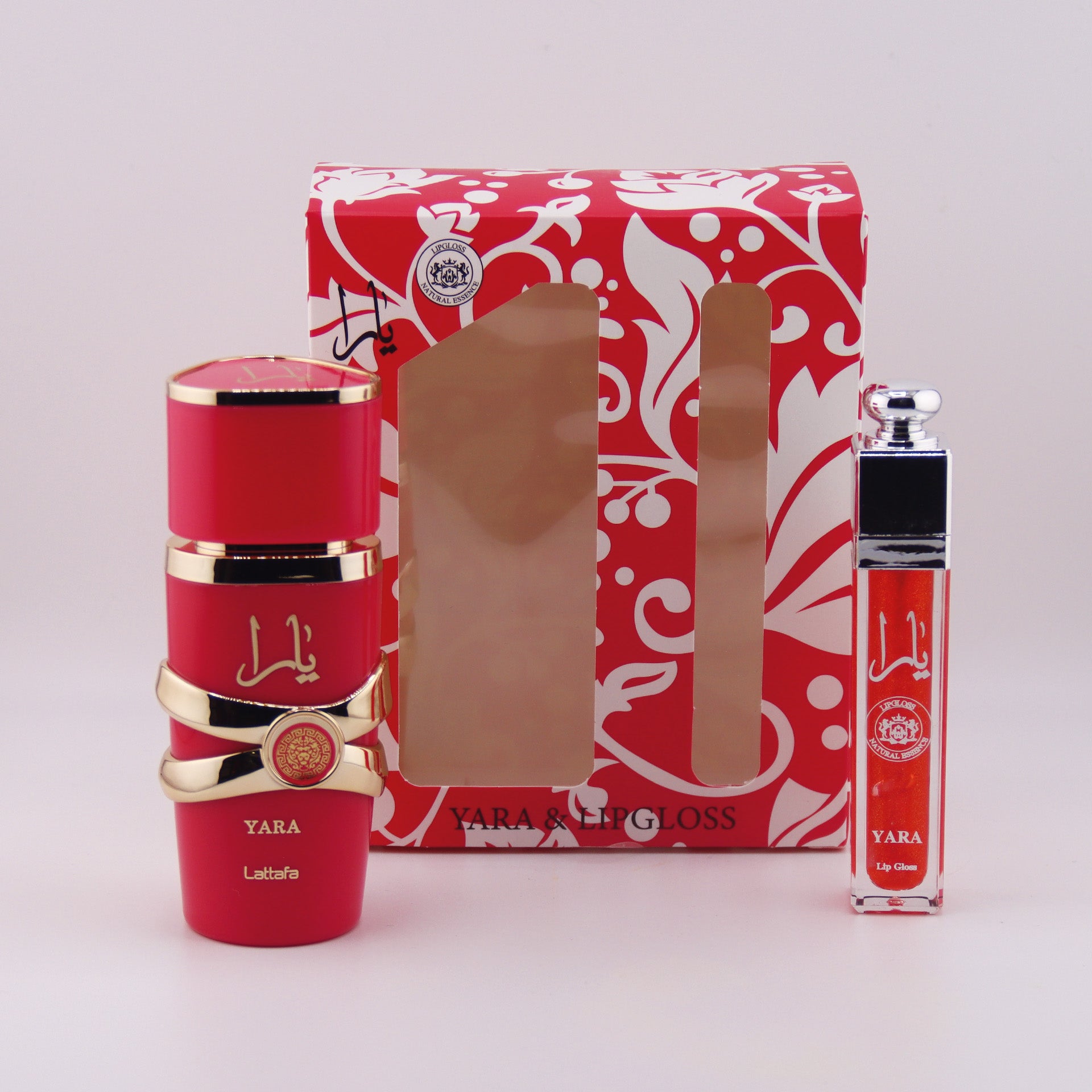 Eau de Parfum set regalo Yara Candy di Lattafa Perfumes + lipgloss